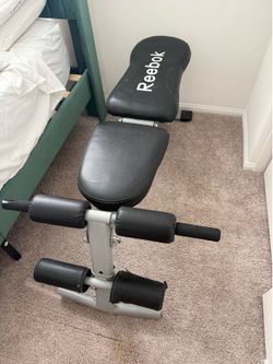 Reebok Adjustable Weight Bench – Great Condition