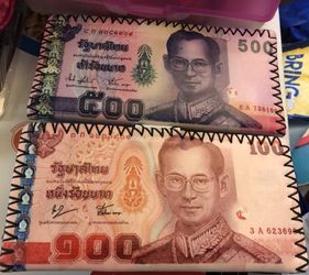 Leather wallet from Thailand