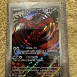 Pokémon Yveltal Illustration Rare 205/182