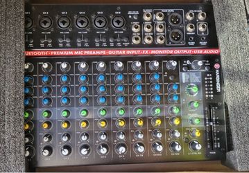 Harbinger Audio Mixer with Bluetooth and USB