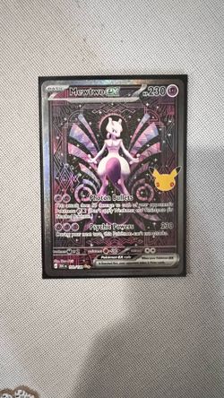 Pokemon 30th Celebration Mewtwo Ex