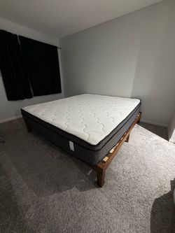 King Mattress & King Bedframe