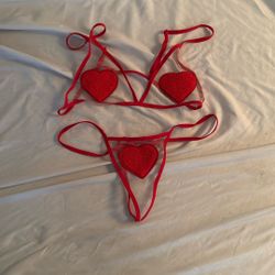 Brand New heart lingerie 