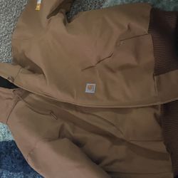 Brand New Carhartt Coat With Hood 
