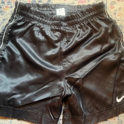 Nike Women’s Vintage Y2K Polyester Black Shorts Size Medium White Tag
