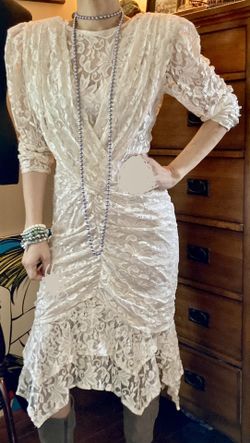 Ala Carte California Vintage Lace Dress Sz 6-8