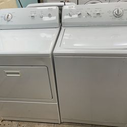 Kenmore Top Loader Set Washer And Dryer BNG