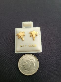 14k gold earrings