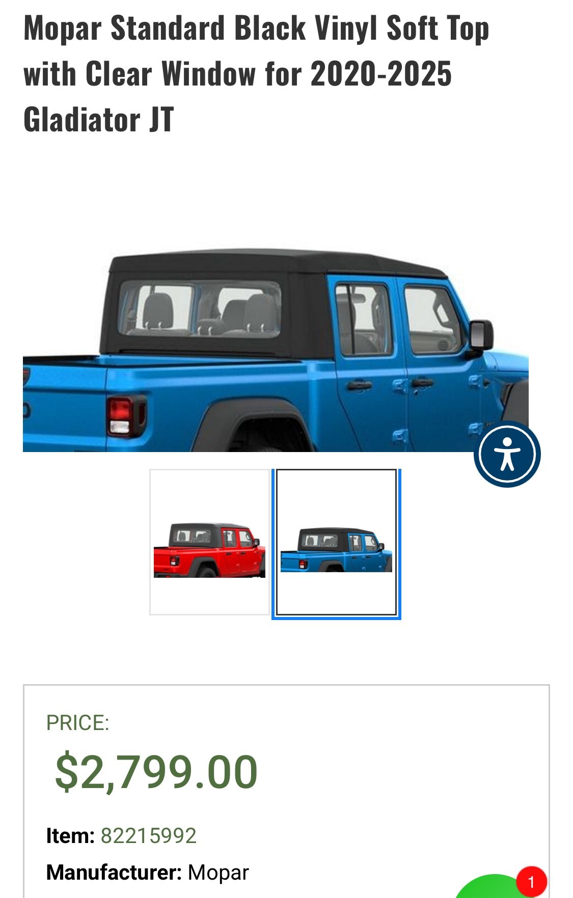 Jeep Gladiator Soft Top Vinyl