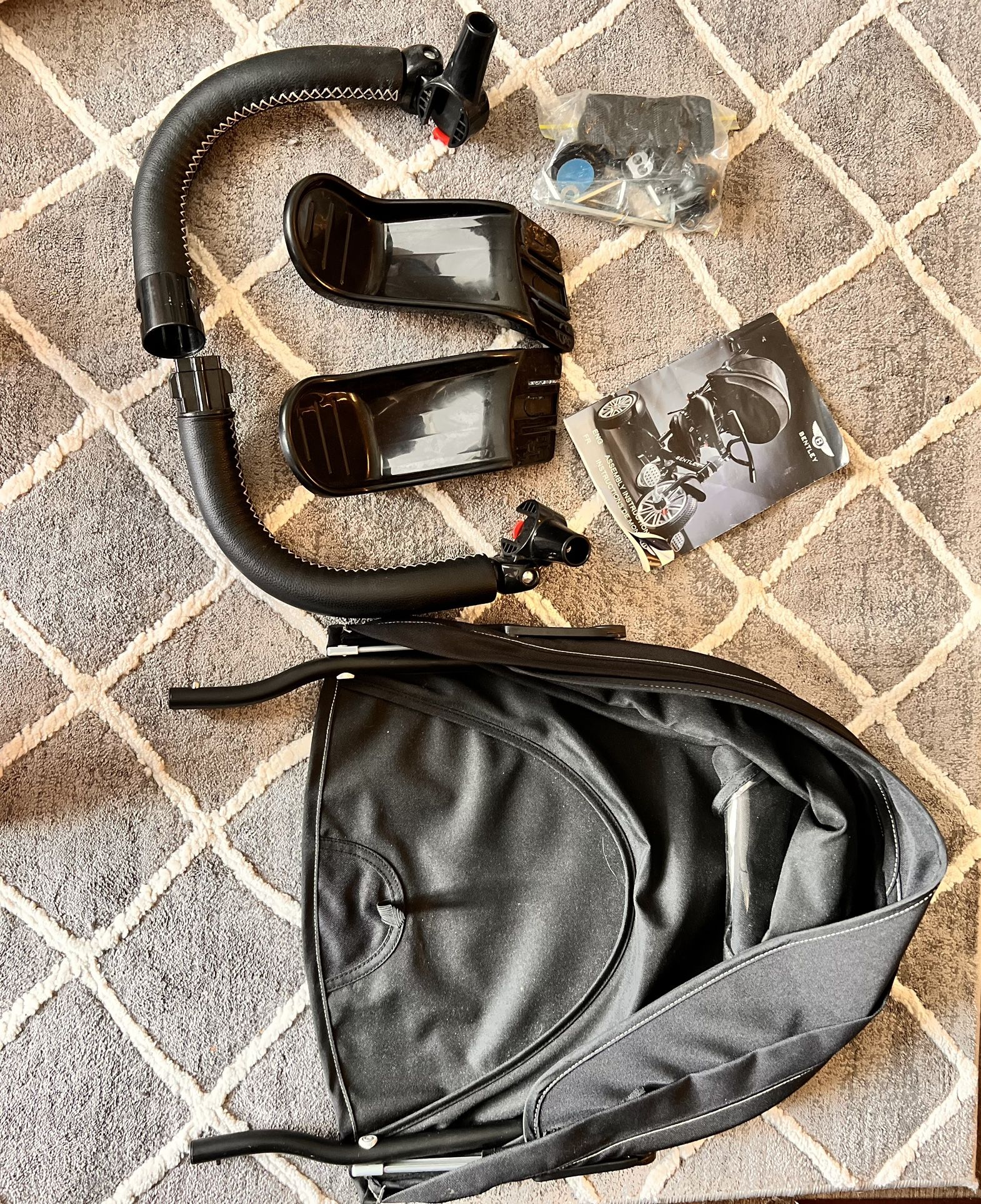 Parts for Bentley Trike & Instructions