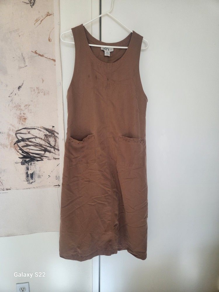 Ty Wear Overall Dress Sz 12p