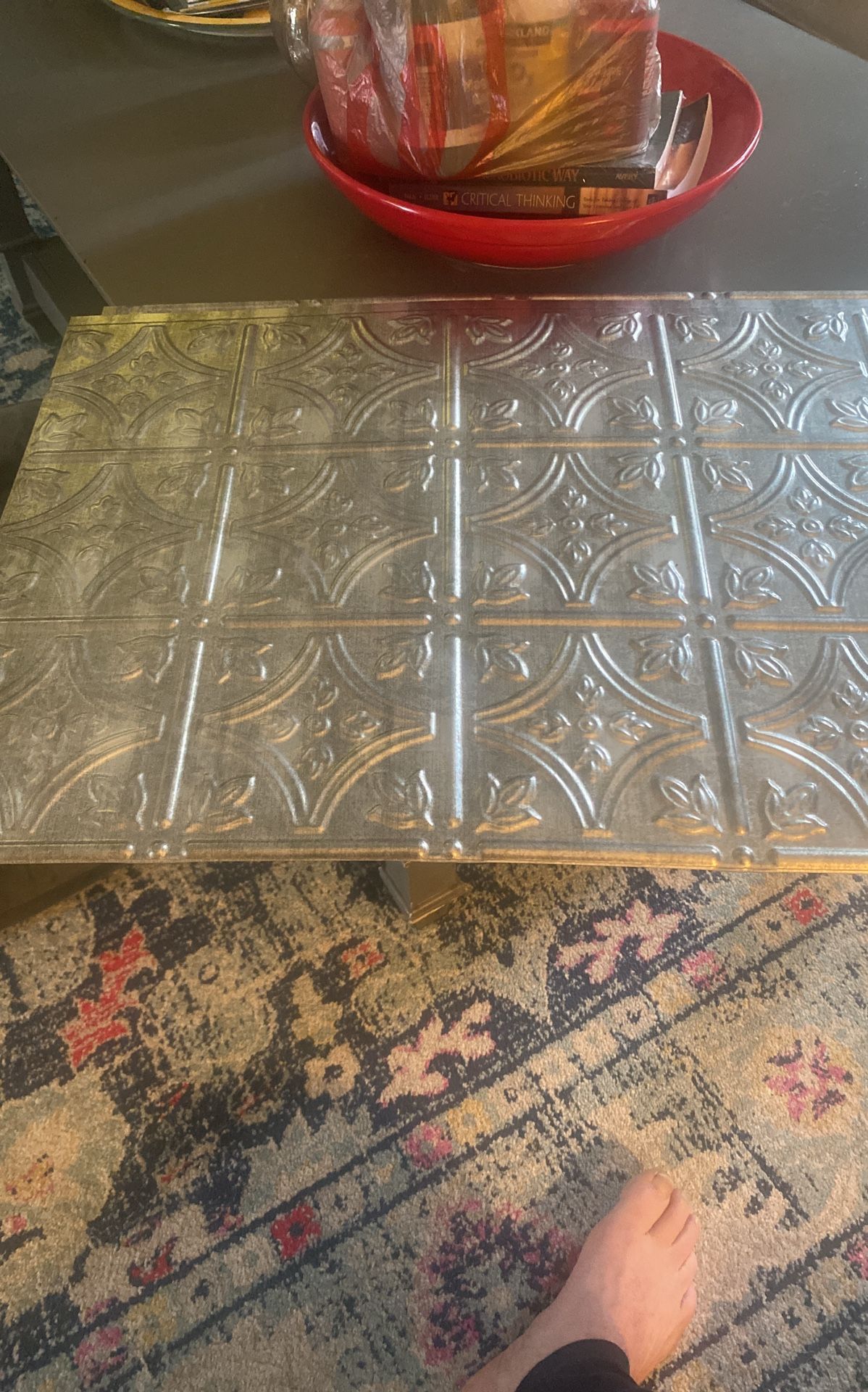 Vinyl Backsplash.