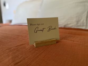 13 Wooden Sign Holders (for Events, Weddings, etc.)