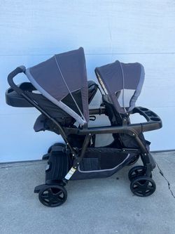Double Tandem Baby Stroller