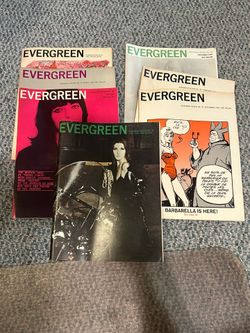 Vintage Evergreen Magazines, 1960’s, very Collectable and resellable