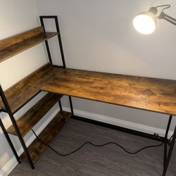 Brown Desk 