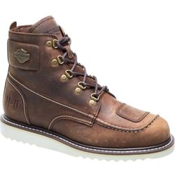 Harley-Davidson Men's Hagerman 5-Inch Brown Motorcycle Riding Boots