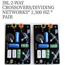 New Pair High Quality JBL 2-way crossovers Woofer Tweeter Crossover Equalizer Sound Speaker Sub Subwoofer McIntosh Marantz Nad Yamaha Adcom