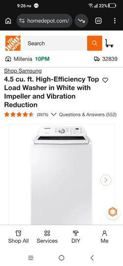 Samsung washer and dryer like new barely used - ready to go