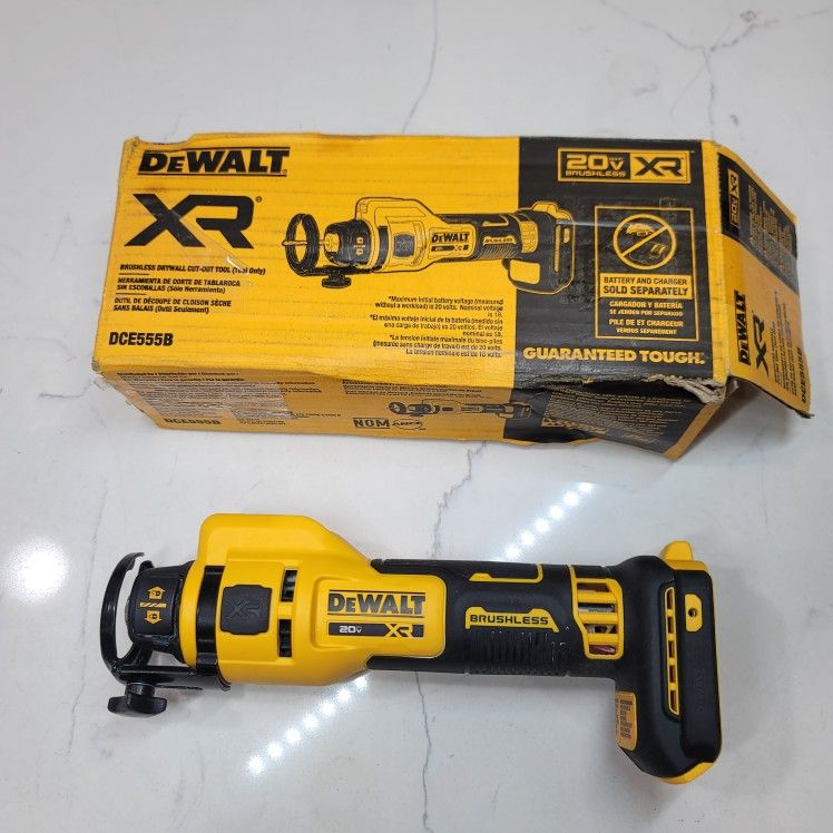 DEWALT XR 20V Lithium-Ion Cordless Rotary Drywall Cut-Out Tool (Tool Only)