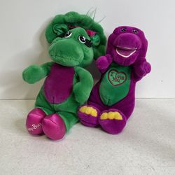 Vintage Barney Plush