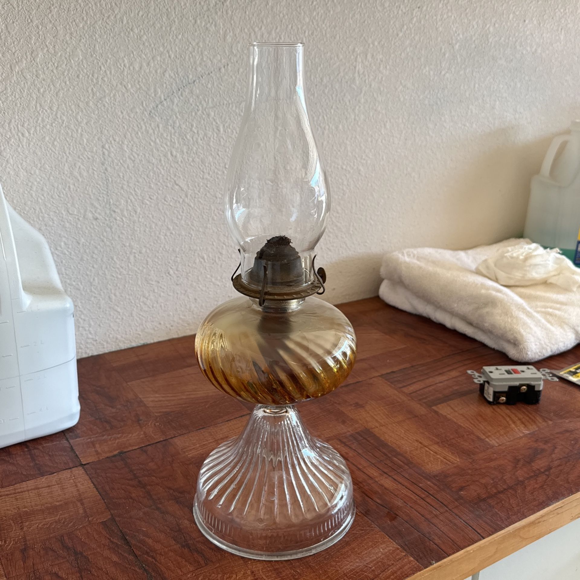 Antique Oil Lamp