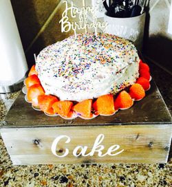 Wooden Cake pedestal/stand/ party decor