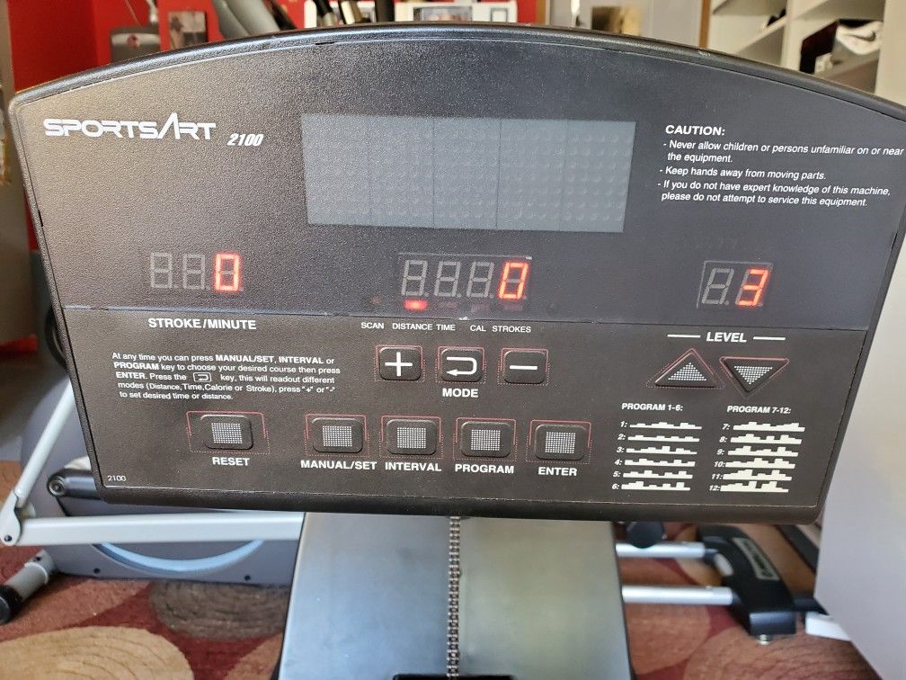SportsArt 2100 Commercial Grade Rowing Machine