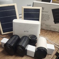 Arlo Ultra 4k 2 Cameras And Arlo Pro 3 Security Cameras 