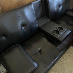 Leather sofa