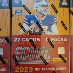 2023 Score Football Blaster Box