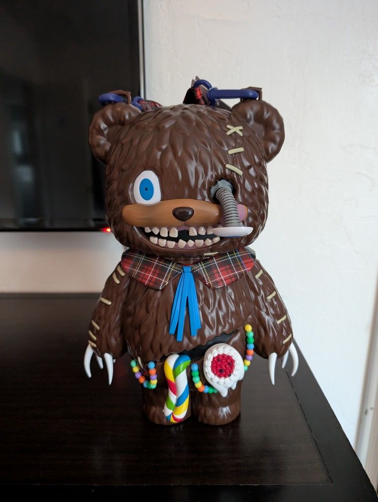 Hamikuma Universal Studios Halloween Horror Night Talking Popcorn Bucket Bear