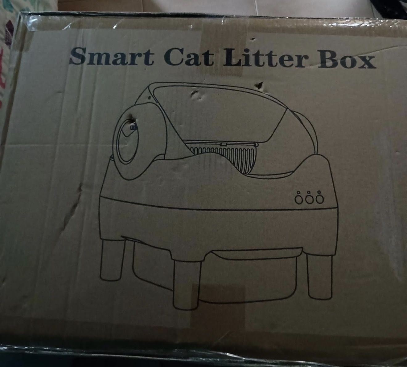 Self Cleaning Litter Box, Litter Robot, Automatic Cat Litter Box with APP Control, large Waste Bin