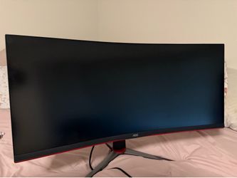 AOC 34 inch ultrawide curved gaming monitor