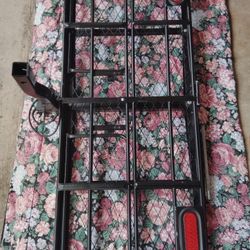 Folding Hitch Mount Cargo Luggage Carrier Basket