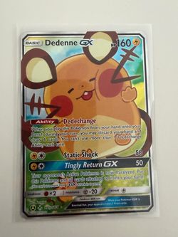 Dedenne GX Promo Pokemon Card