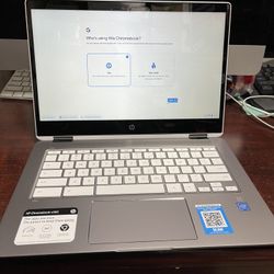 HP X360 Touchscreen Chrome Bk New