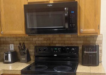 Whirlpool Over The Range Microwave Black