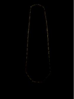 14kt gold figaro chain