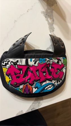 Youth football back plate
