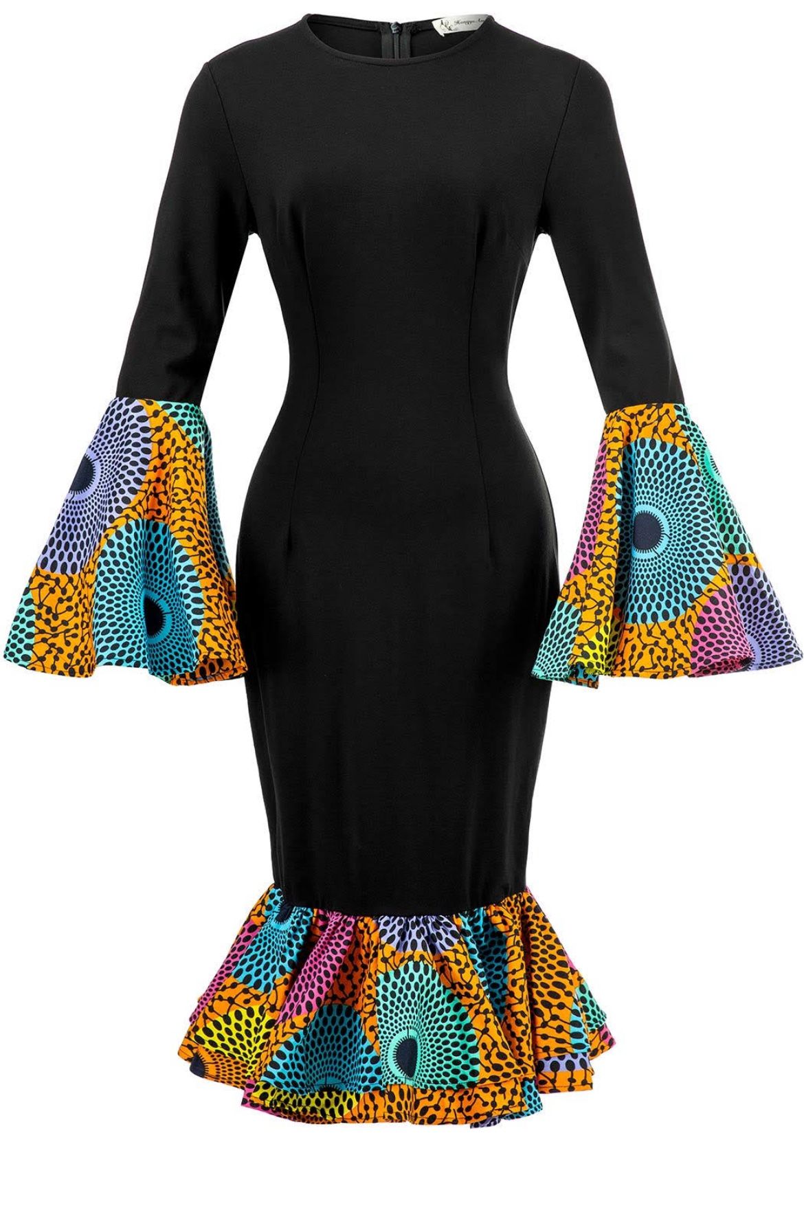 Ankara Mermaid Dress