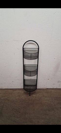 Metal brown bathroom stand Pickup 3-8:30 pm rainbow/charleston cash only like new