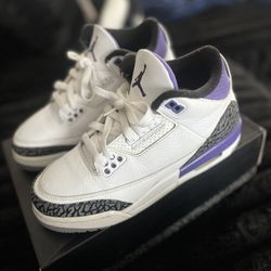 Jordan 3’s Retro Gs Dark Iris 