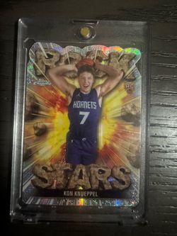 2025-26 Topps Chrome Rock Stars SSP Kon Knueppel #RS-19