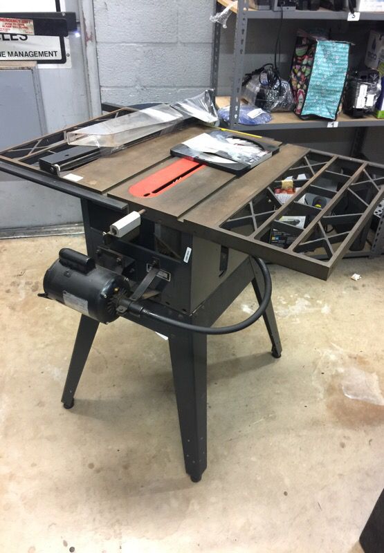 CRAFTSMAN 113.241691 FLEX DRIVE 10" INDUSTRIAL TABLE SAW AND STAND