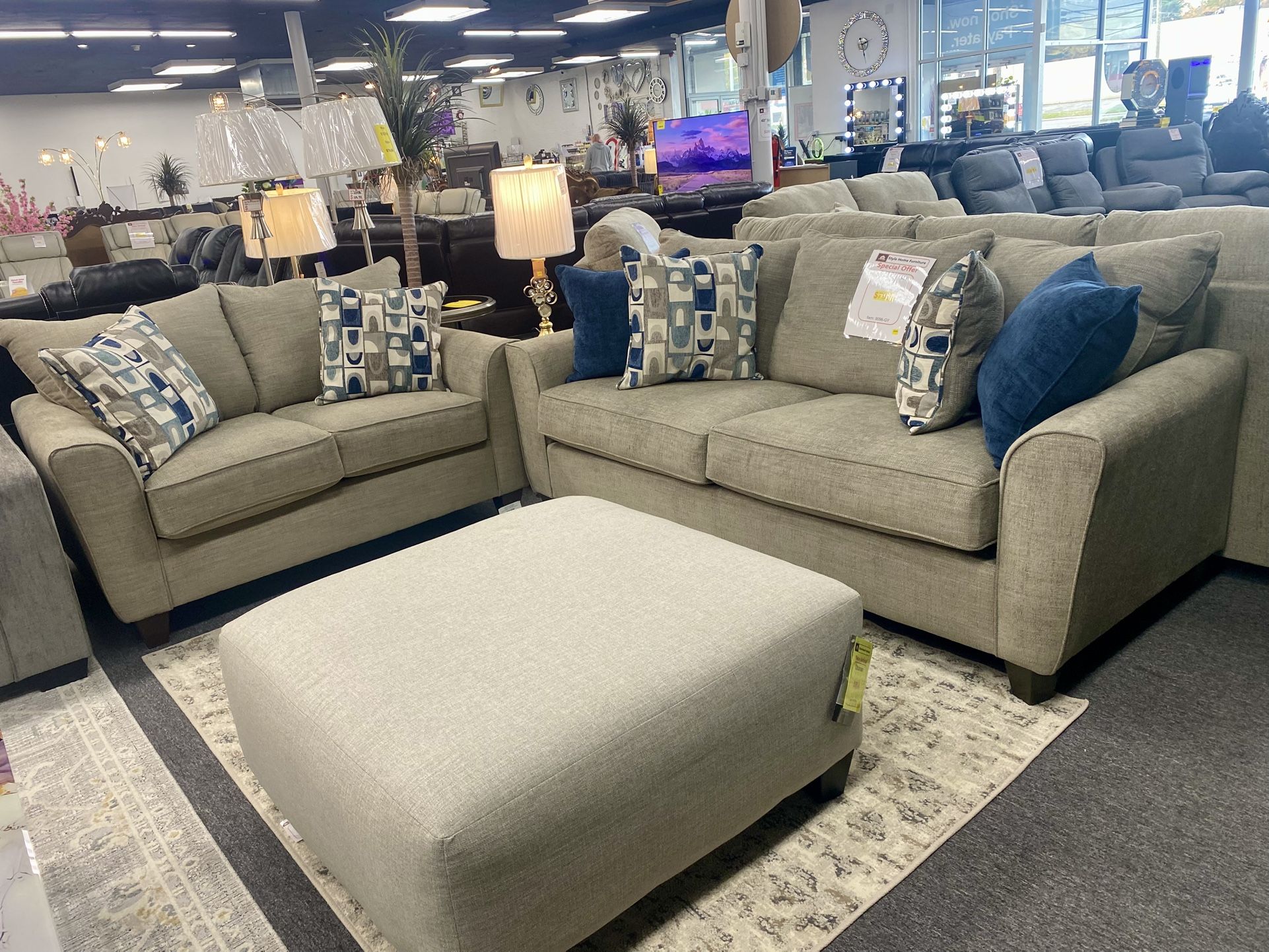 Sofa And Love Seat $799