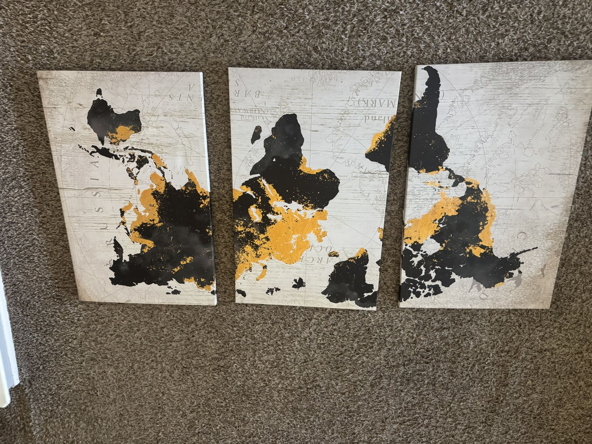 Free World Map Canvas