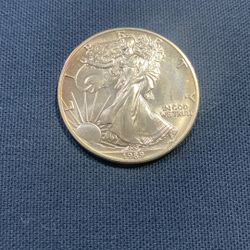 Silver 1989 /P  EAGLE 🦅 DOLLAR