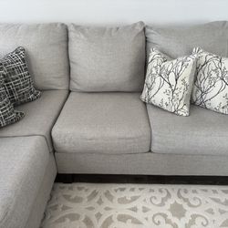 Gray Section Couch 