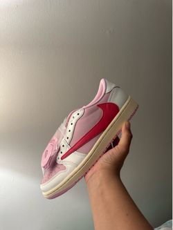 Travis Scott Jordan 1 Tropical Pink